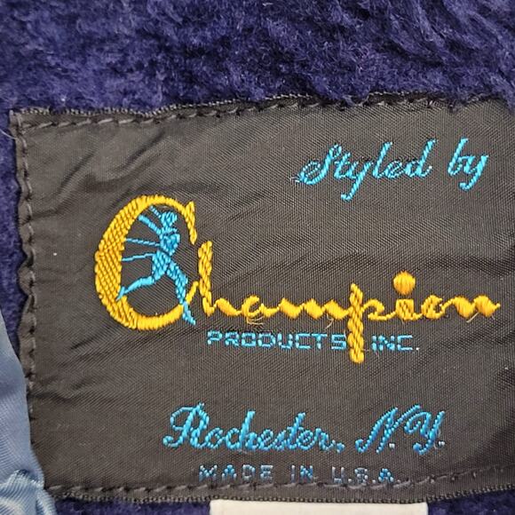 Vintage Champion Products Inc ORA Coach Jacket Medium 22x27 USA Made 50s 60s - Picture 11 of 12